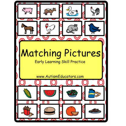 Matching Pictures Early Learning Skills