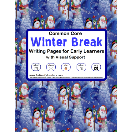 Common Core Winter Writing Journal for Early Writers