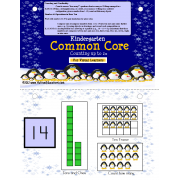 Math Kindergarten Common Core Counting to 20 Penguin Activity (Autism)