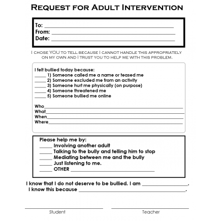 Bully Reporting Form