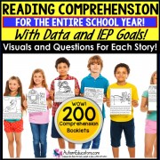 READING COMPREHENSION “Wh” Questions and DATA Special Education 