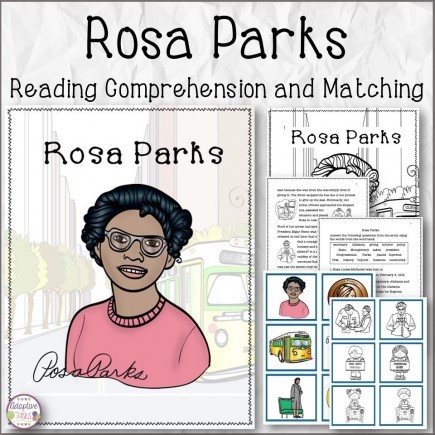 Rosa Parks reading Comprehension and Matching