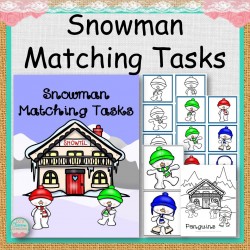 Snowman Matching Tasks