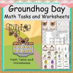 Groundhog Day Math Tasks and Worksheets