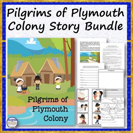 Pilgrims of Plymouth Colony Story Bundle