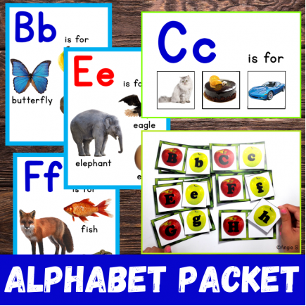 Alphabet Cards, Posters and Activities