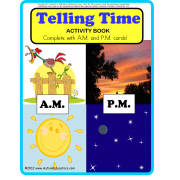 Telling Time for First/Second Grade & Special Needs Students {Interactive Book}