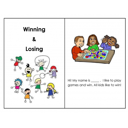 Winning & Losing Social Story