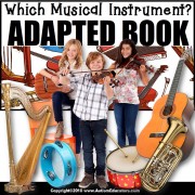 Adapted Book: WHICH MUSICAL INSTRUMENT – Special Education Resource for Reading