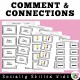 Asking Questions, Making Comments and Making Connections | Differentiated Board Games For K-5th Grade