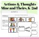 Perspective Taking | Thought Bubble Scenarios | Differentiated Activities For 1st-5th Grade