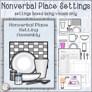 Nonverbal Place Setting Assembly Task