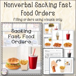 Nonverbal Sacking Fast Food Orders