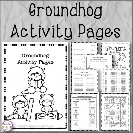 Groundhog Activity Pages