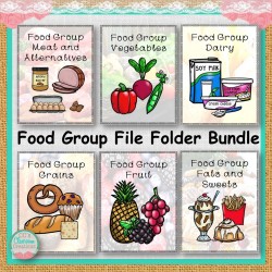Food Group File Folder Bundle