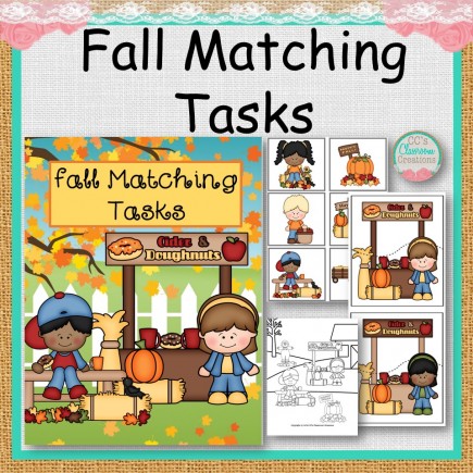 Fall Matching Tasks