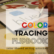 Color Identification with Tracing Flipbook