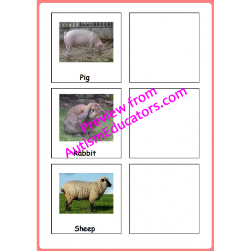Plurals - Farm Animals and Their Babies
