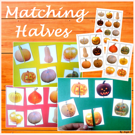 Pumpkins Matching Activity
