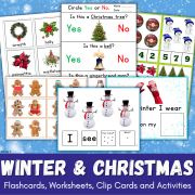 Winter and Christmas Activities 