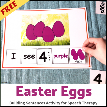 FREE Easter Activity - Building Sentences