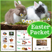 Easter Vocabulary Cards, Worksheets and Activities Packet