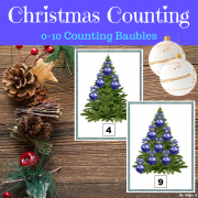 Christmas Counting Activity and Posters