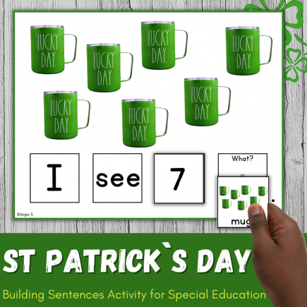 St Patrick`s Day Building Sentence