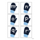 Letter Matching Uppercase and Lowercase - Winter