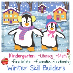 Integrated: Fine-Motor, Literacy, Math, Executive Function: Winter Skill Builder